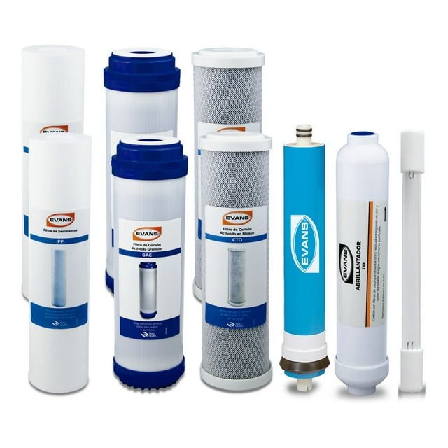 Kit De Consumibles Para Purificador Evans Ro-50g-a03
