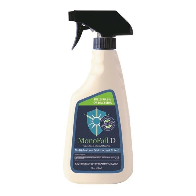 Monofoil D 1014085 16 oz MicroGold No Scent Antibacterial Disinfectant - Pack of 12