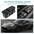 thumbnail image 2 of Interruptor de ventana eléctrica delantero izquierdo de Unique Bargains 1Pc, compatible con Porsche 911 2012-2019 No.99161315502DML, 2 of 7