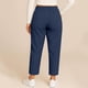thumbnail image 5 of Pincandy Women's Plus Size Solid Color Fashion Elastic Waist Corduroy Wide Leg Pants with Pockets, Loose Fit, Casual & Daily Wear, 5 of 7
