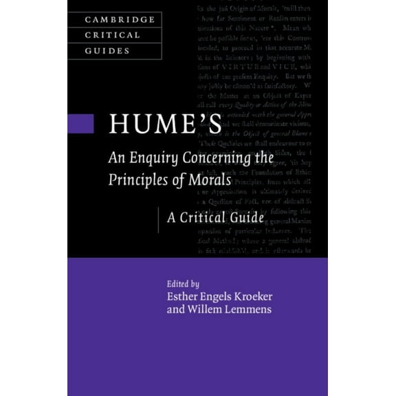 Cambridge Critical Guides Hume's An Enquiry Concerning the Principles of Morals, (Hardcover)