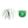 Vortiflux Flow Ring Kinetic Spring Arm Slinky Toy - Rainbow Green - Better than Toroflux