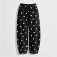 thumbnail image 7 of VBVC Women's Polka Dot Joggers with Pockets , High Waisted Drawstring Sweatpants For Women, S-2XL, 7 of 7