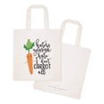 thumbnail image 2 of Haters Gonna Hate, I Don't Carrot All Cotton Canvas Tote Bag, 2 of 3