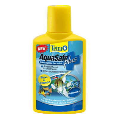 Tetra AquaSafe Plus Aquarium Water Conditioner & Dechlorinator, 1.69 oz