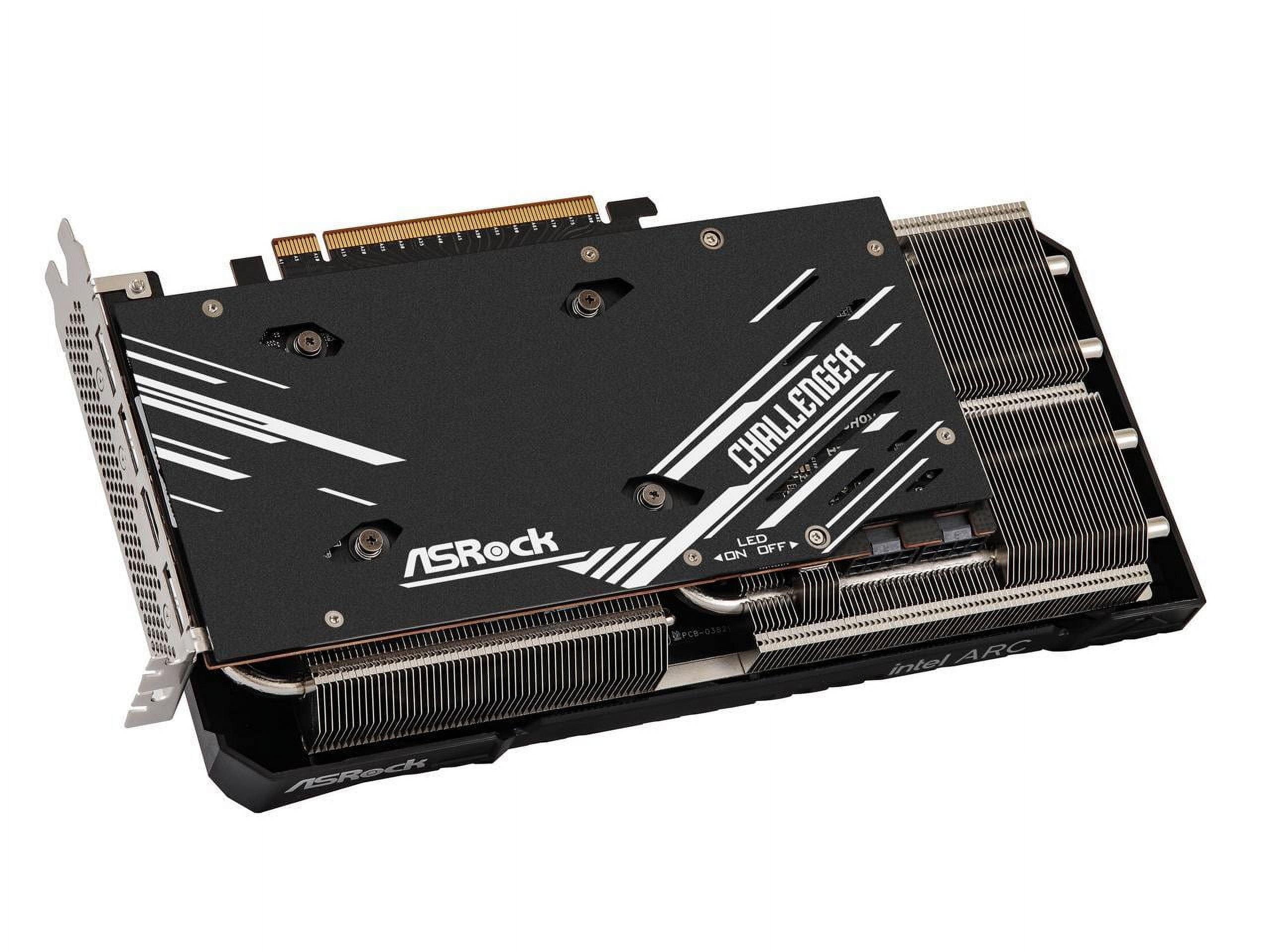 ASRock Challenger Arc A750 8GB GDDR6 PCI Express 4.0 x16 ATX Graphics Card A750 CL SE 8GO
