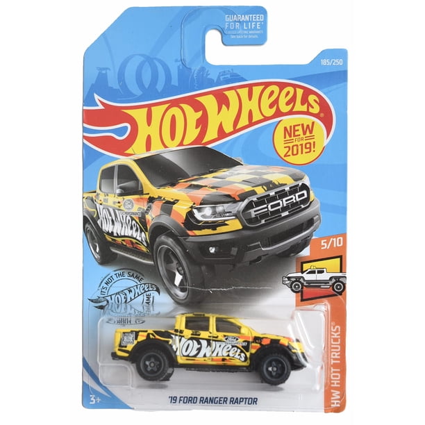 Auto fundido a presión Hot Wheels '19 Ford Ranger Raptor a escala 1:64