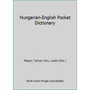 Hungarian-English Pocket Dictionary, Used [Paperback]