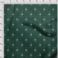 thumbnail image 3 of oneOone Viscose Chiffon Fabric Leaves & Floral Block Print Fabric BTY 42 Inch Wide, 3 of 4