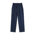 thumbnail image 2 of hengsof Boys' Slim Fit Suit Trousers, Fashionable Solid Color Stretch Waist Pocket Casual Pants for Spring Summer, Suitable for School Church, Children's Sizes 3-17 Years, 2 of 5
