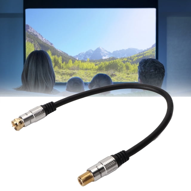 Cable tipo F Plug and Play señal clara sonido Digital vídeo cable coaxial evita interferencias macho a hembra flexible para módem
