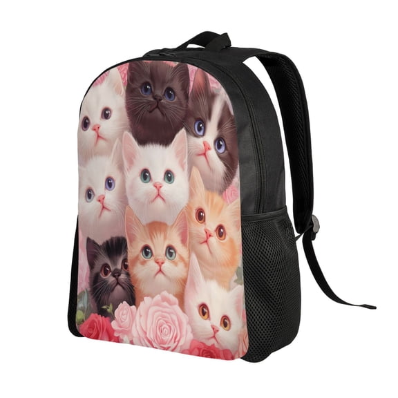 Cat Backpack Double Shoulder Backpack Durable, Spacious, Ergonomic Design for Travel, Work & Outdoor Use