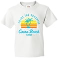 thumbnail image 3 of Inktastic Summer Enjoy the Sunshine Cocoa Beach Florida in Blue Youth T-Shirt, 3 of 5