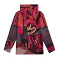 thumbnail image 3 of Youth Hazbin Hotel Hoodies 3D Print Pullover Hooded Sweatshirt with Pocket for Boys Girls, 3 of 6