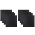 thumbnail image 3 of Bamboohart 10PCS 11CT Counted Cross-Stitch Embroidered Plain Cloth Handmade Needlework Aida Fabric for DIY Use Black, 3 of 6
