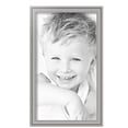 thumbnail image 2 of ArtToFrames 12" x 21" Silver Picture Frame, 12x21 inch Silver MDF Poster Frame (WOM-5329),  Pack, 2 of 8
