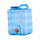 thumbnail image 3 of Contenedor de agua Portador de agua Barril de agua sin fugas Jarra de agua Cubo de agua para mochileros Conducción al aire libre Camping Pesca 28 litros, 3 of 9