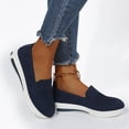 thumbnail image 1 of Zapatos de mujer para mujer, informales, diarios, con hebilla, punta cerrada, plataforma, zapatillas, zapatos de malla Wmkox8yii ahfdhkah485, 1 of 1