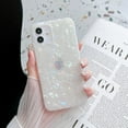 thumbnail image 2 of for iPhone 12 Case Silicone Women Protective Cute Slim Soft Gel Flexible Shockproof Girly Glitter Thin Bling Pink Phone Cases for iPhone 12, 2 of 13