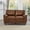 1-Brown+2-Sester, variant on VEPXXP 59" Storage Loveseat, 2-Seater Faux Leather Sofa with Big Padded Armrest & Tufted Back, Breathable PU Leather Couch for Small Space, Apartment & Office, Burgundy