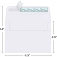 thumbnail image 2 of White A4 (4 1/4 x 6 1/4 Inches) Envelopes for 4 x 6 Photos - 100 Envelopes - Limited PapersTM Brand Envelopes, 2 of 7