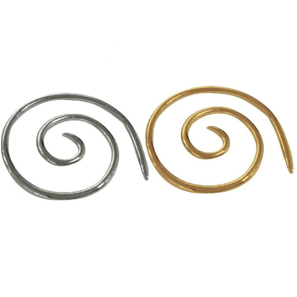 Aguja de tejer con cable en espiral de acero inoxidable, kit de 2 agujas de tejer para principiantes, manualidades de costura con hilo