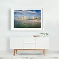 thumbnail image 2 of Beachfront 02 - Clearwater Beach Florida Photography White Framed Wall Art Print 16 x 24 inches, 2 of 3