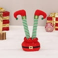 thumbnail image 2 of Slopehill Décoration d'Arbre de Noël, Tissu en Coton PP Rouge Vert, 2 of 8