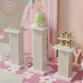 thumbnail image 4 of Cylinder Stands for Party, Round Cylinder Pedestals Display, Ornament Stand, Wedding Decor Columns, 4 of 8
