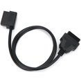 thumbnail image 2 of Conector de codo macho-hembra de 16 pines, cable de diagnóstico de 1 m/3,28 pies para diagnóstico de automóviles, cable de extensión OBD2, 2 of 8