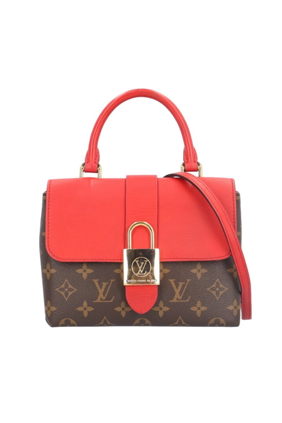 Pre-Owned Louis Vuitton Rocky BB Monogram Shoulder Bag Canvas M44322 Brown Women's... (Fair)