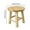 Yellow, variant on COM1950s Solid Wood Stool, Small Round Stool for Extra Seating, Compact Stool for Living Room Bedroom Entryway, 9.8 Inch