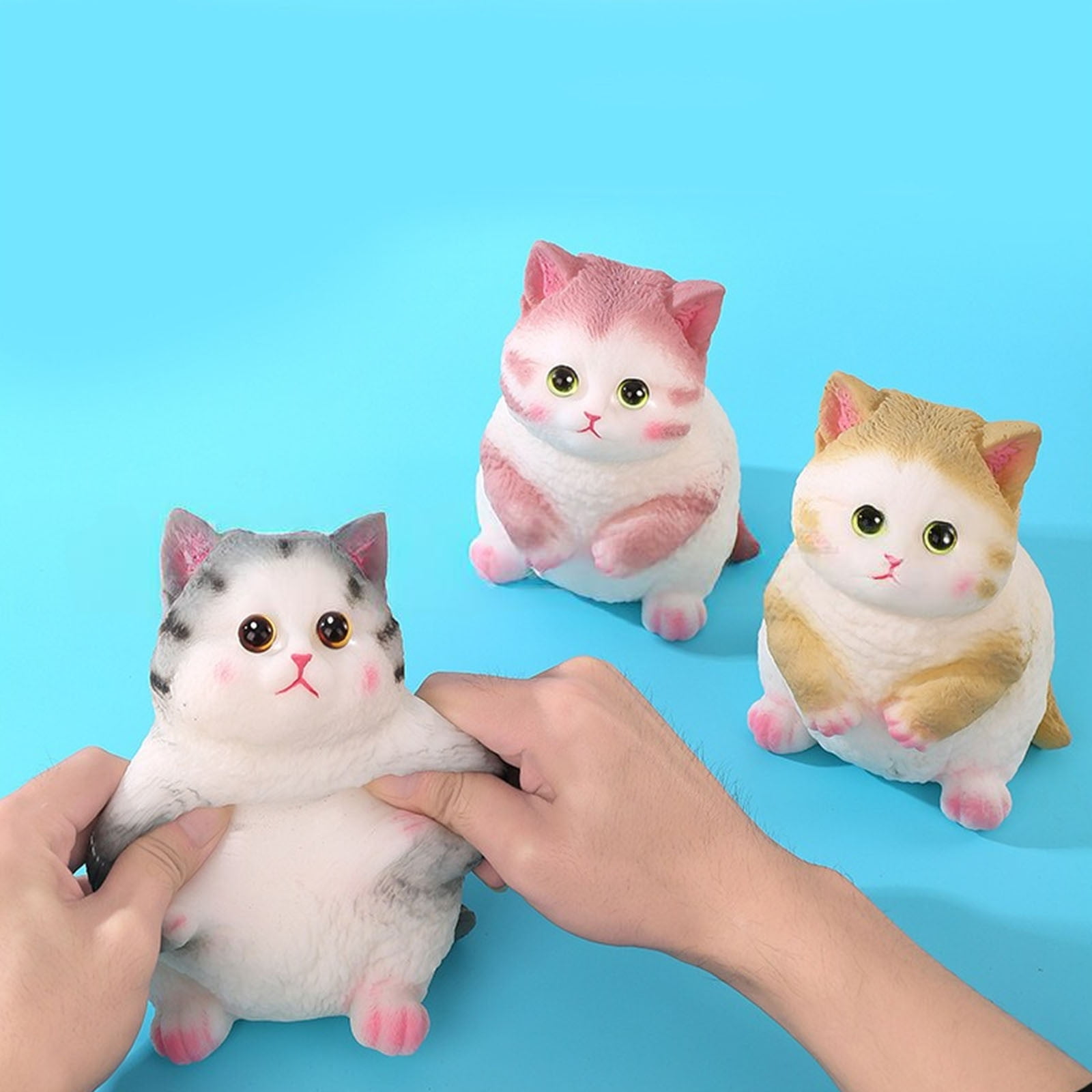Vggrvlo Toys Savings Squishies Fidget Toys Kawaii Cat Claw for Autism Adults Ki-ds Bo-ys Gi-rls Te-ens Stress Ball Increase Entertainment