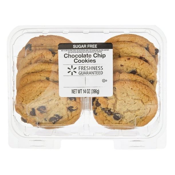 Freshness Guaranteed SugarFree Fresh Chocolate Chip Cookies, 14 oz, 10