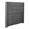 thumbnail image 2 of Cabecera Individual Lugo Gris Oscuro, 2 of 6