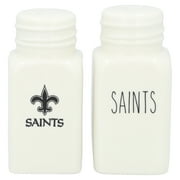 The Memory Company New Orleans Saints Farmhouse Salt & Pepper Shaker Set