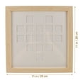 thumbnail image 2 of IBASETOY Picture Frame Wood Heart Shaped Multi 1Set, 2 of 8