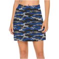 thumbnail image 4 of Women's Tennis Skirt Camouflage Pleated Skirts Golf Skorts for Woman High Waisted Lightweight Athletic with Shorts Pockets, 4 of 7