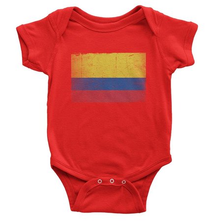 NYC FACTORY Colombia Flag T-Shirt Baby Bodysuit Vintage Retro (Best Baby Gifts Nyc)