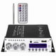 Kentiger V10 Hi-Fi Classe-AB Stéréo Lecteur Numérique Super Bass Bluetooth Amplificateur Télécommande Sans Fil De Voiture Audio Haut-Parleur – image 4 sur 4