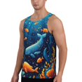 thumbnail image 2 of Salouo Whimsical Underwater Fantasy for Men's Tank Tops,Sleeveless Muscle Shirts for Men Quick Dry Workout Tank Top Gym Muscle Tee Fitness Bodybuilding Sleeveless T Shirt-XX-Large, 2 of 7