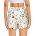 thumbnail image 4 of Fotbe Wildflower Watercolor Womens High Waist Running Shorts Athletic Workout Quick Dry Shorts for Women with Pockets Gym Yoga Summer Shorts-XX-Large, 4 of 9