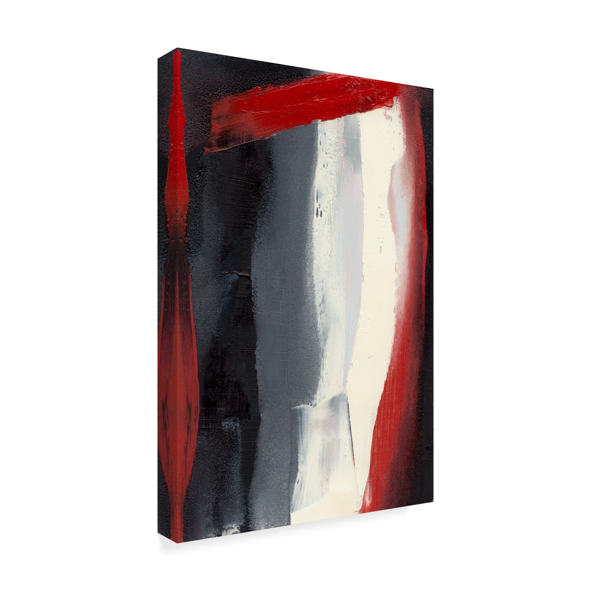 Trademark Fine Art 'Red Streak II' Canvas Art by Sharon Gordon