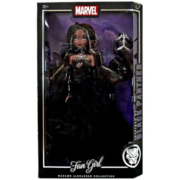 Marvel Fan Girl Madame Alexander Collection Black Panther Doll