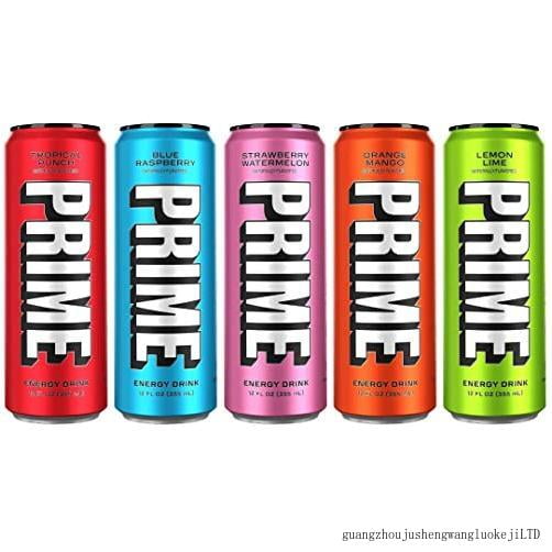 Prime Energy Drink Cans 5 Flavor Variety Pack 200Mg Caffeine, Zero