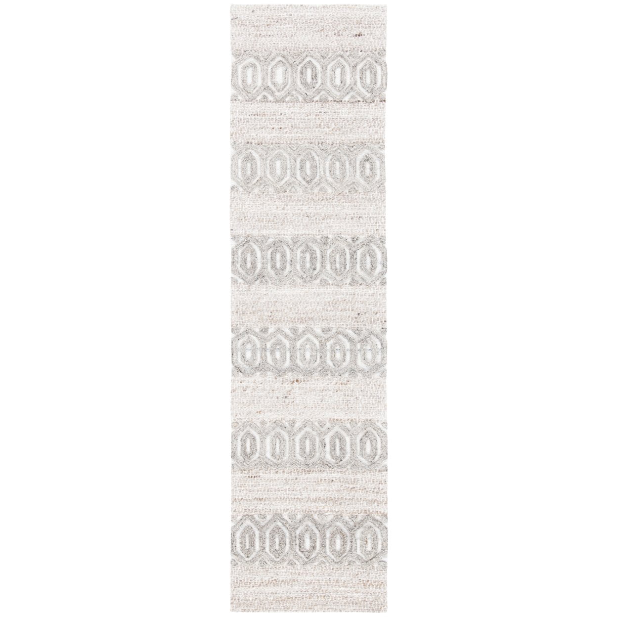 SAFAVIEH Natura Ernesto Geometric Area Rug, Beige/Ivory, 5' x 8'