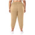 thumbnail image 6 of Posijego Women's Plus Size Capri Sweatpants Elastic High Waisted Drawstring Athletic Outdoor Running Joggers Pants with Pockets, 6 of 7