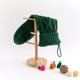 thumbnail image 4 of Matsuzay Calcetín de Navidad Calcetín de punto Bolsas de dulces de Santa Titular de regalo grande Decoración colgante de árbol de Navidad Kits de decoración para fiestas Verde Matsuzay HA000739-02, 4 of 6