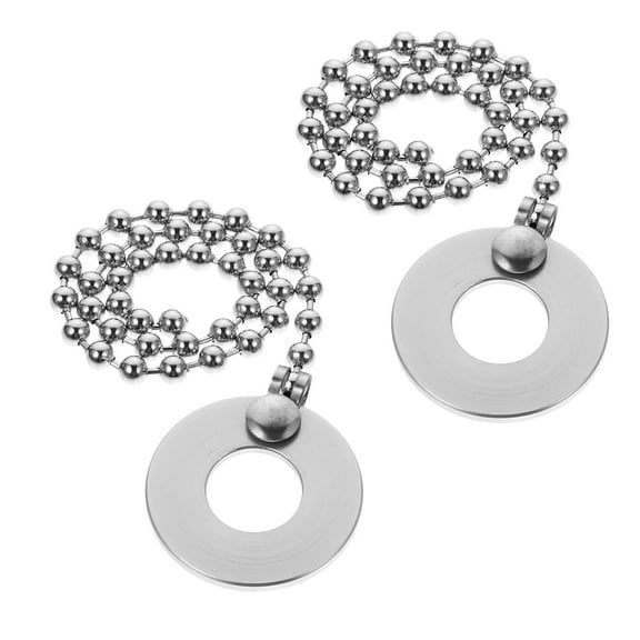 LEORX Sustain Enhancement Cymbal Silver 2Pack 11.79X1.30X0.04in