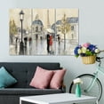 thumbnail image 1 of Designart - Love in Paris I - Romantic French Country Gallery-wrapped Canvas, 1 of 1